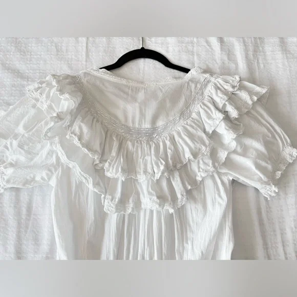 LoveShackFancy Liv Heritage Ruffle Dress - Picture 16 of 16